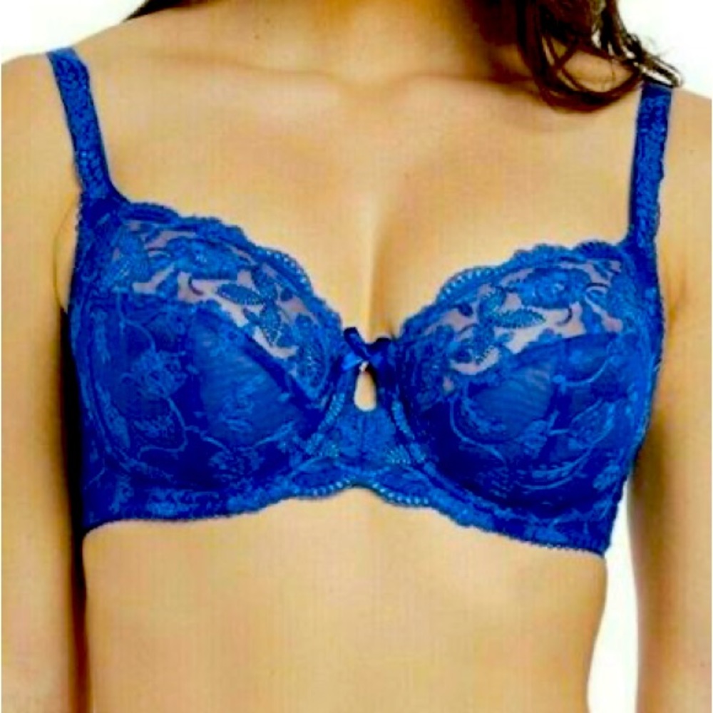 Fantasie Lingerie Sienna Cobalt Blue Side Support Bra 34FF